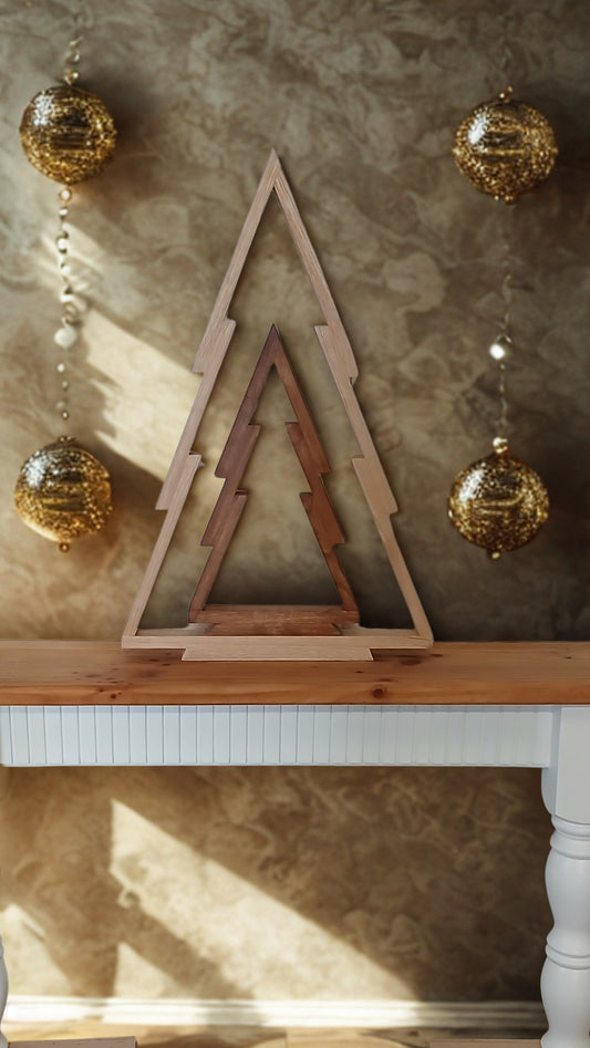 Wooden Decorative Christmas Tree
