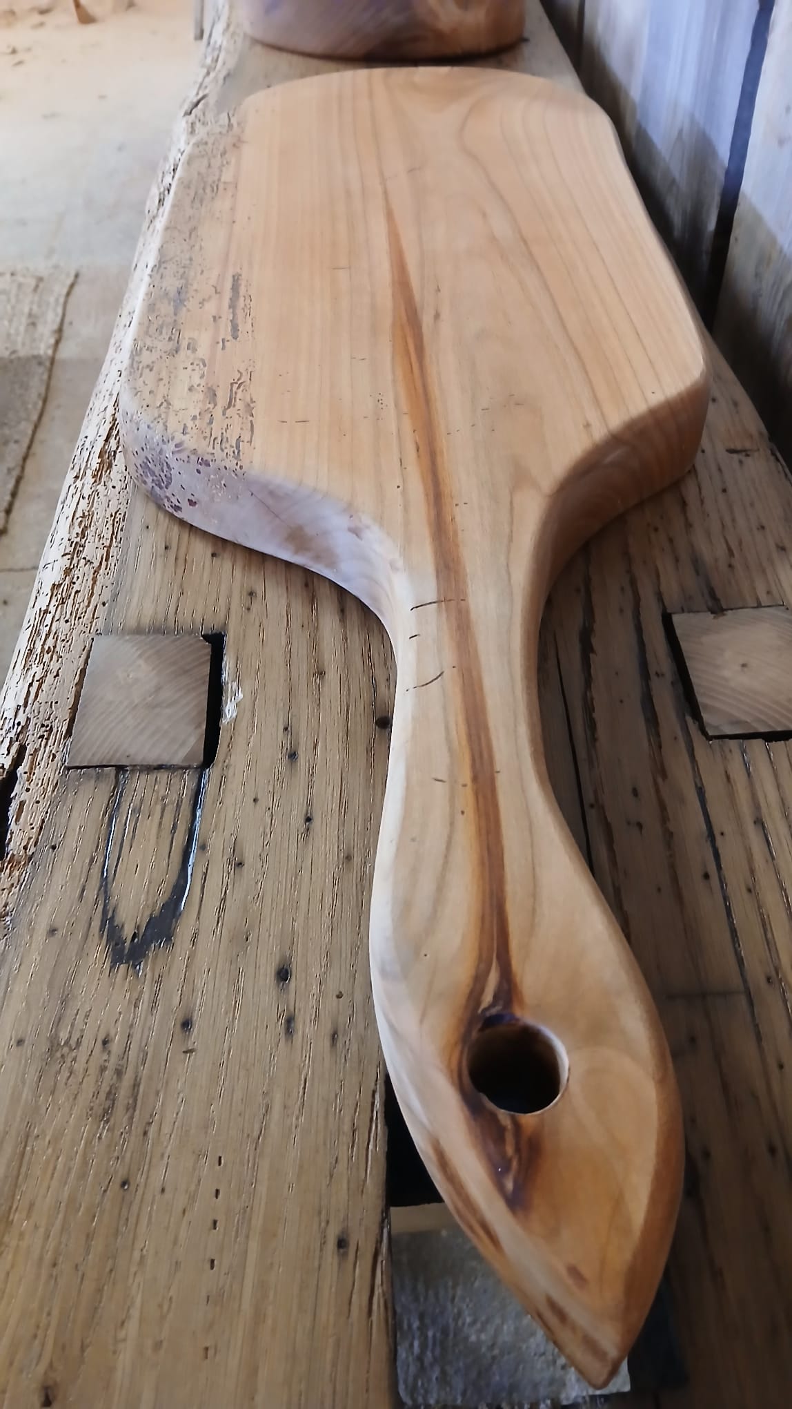 Luxury Christmas Charcuterie Board XXL – Handcrafted Cherry Wood Platter